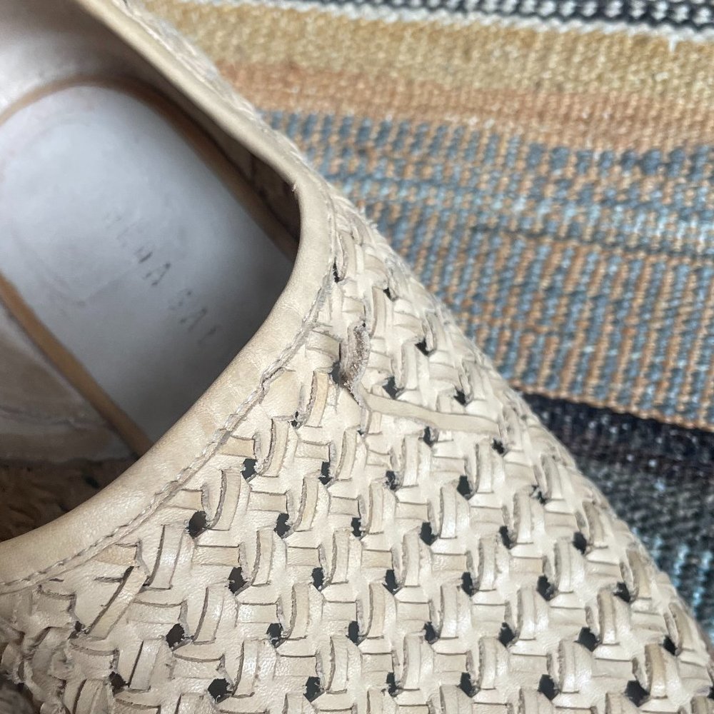Freda Salvador Woven Flats Tan - Picture 4 of 5